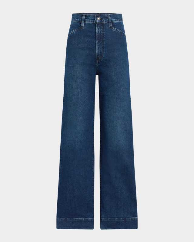 The Mischa Super High Rise Wide-Leg Jeans